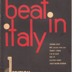 BEAT IN ITALY  EDITION ITALMELODIE